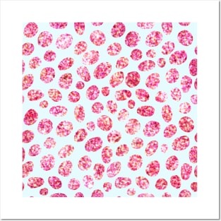 Pink Abstract Pattern Posters and Art